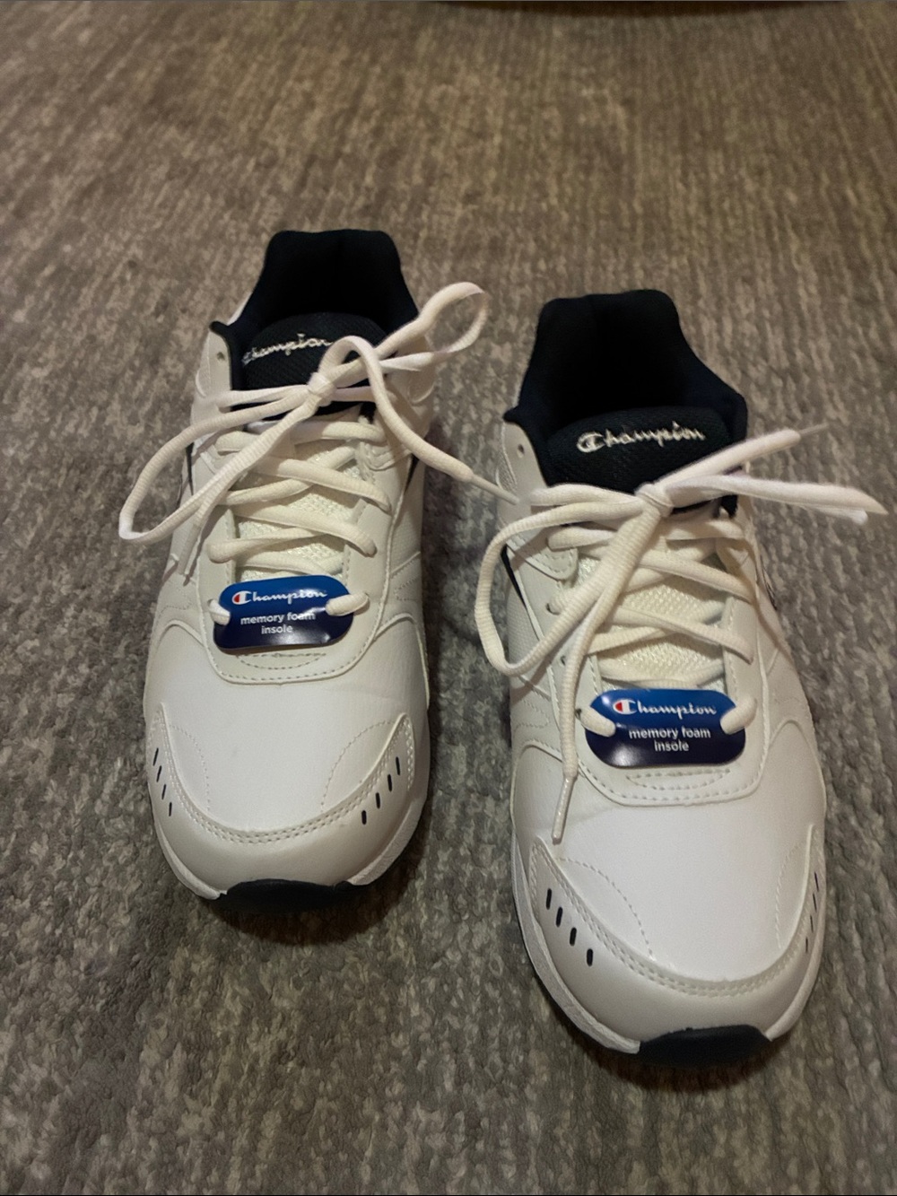 CHAMPION CUSHION INSOLE MEMORY FOAM MEN 10 1/2 WIDE SNEAKERS NWOT